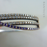 Silver, Silver Gilt & Glittering Stones Bracelet.