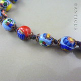 Venetian Glass Necklace, Early 20th Century.