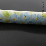 Old Limoges Porcelain Bar Brooch, Hand Painted.