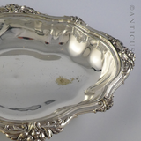 Victorian Entreé Dish and Lid, Silver Plate.