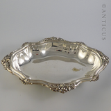 Victorian Entreé Dish and Lid, Silver Plate.