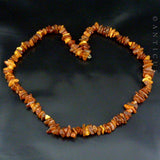 New Zealand Kauri Gum Amber Necklace.