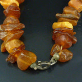 New Zealand Kauri Gum Amber Necklace.