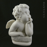 Victorian Parian Ware Angel, Copeland.