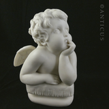 Victorian Parian Ware Angel, Copeland.