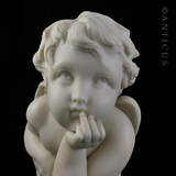 Victorian Parian Ware Angel, Copeland.