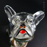 Edwardian Novelty Antique Dog Inkwell.