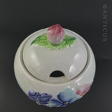 Carlton Ware Lidded Honey or Jam Pot.