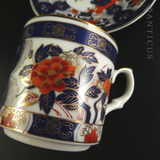 Modern Imari Patterned Coffee Set.