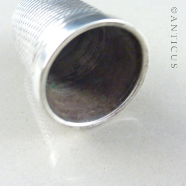 Silver Thimble, Vintage.