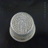 Advertising Thimble, AMP, Aluminium.