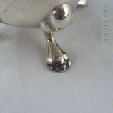 Sterling Silver Pepper Pot, 1932.