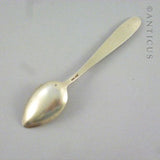 Russian Silver Gilt and Enamel Coffee Spoon.