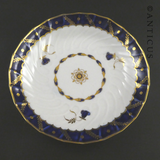 Georgian Period Worcester Saucer