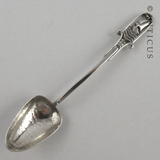 Silver Arts & Crafts Movement Spoon, Australian Maker.