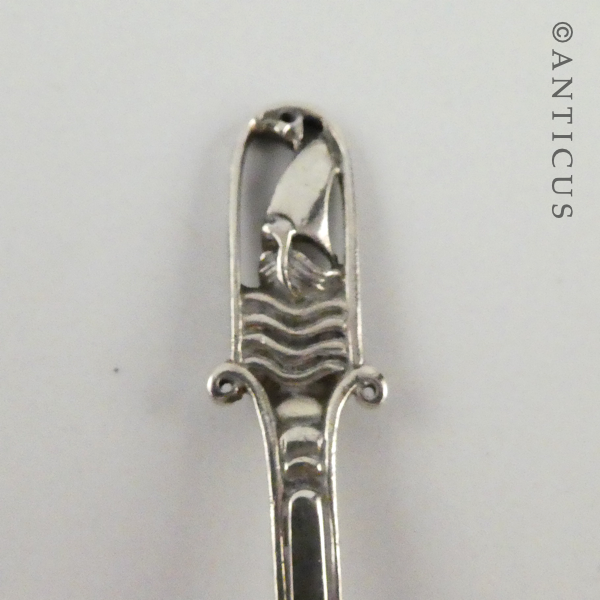 Silver Arts & Crafts Movement Spoon, Australian Maker.
