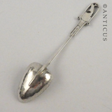 Silver Arts & Crafts Movement Spoon, Australian Maker.