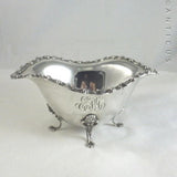 Sterling Silver Victorian Small Bowl, Wm. Wise & Son.