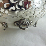 Gorham Antique Sterling Silver Pierced Work Dish.