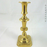 Pair of Victorian Brass Candlesticks.