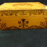 Marquetry Box, 19th Century, Sycamore Wood.