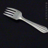 Child's Sterling Silver Fork.