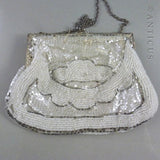French Beaded Evening Bag, Early 20th Century.