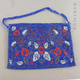 Arts and Crafts Beaded Evening Bag, Circa 1900.