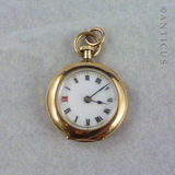 Ladies Small Gold Fob Watch, 1920s.