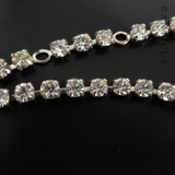 Vintage Costume Jewellery Necklace, Crystals.