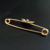 Tiny Victorian Collar or Child's Brooch.