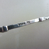 Small Silver Anointing Spoon.