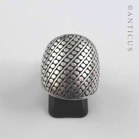 Sterling Silver "Dots" Ring.