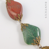 Natural Semi-Precious Stones Necklace.