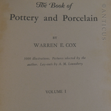 Three Reference Books on Porcelain etc.