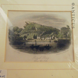 Engraving of Rozel Bay, Jersey, 1855.