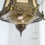 Middle Eastern Brass Celing Light.