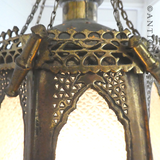 Middle Eastern Brass Celing Light.