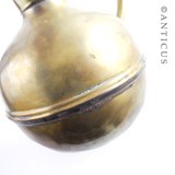 Large Antique Brass Ewer Vase