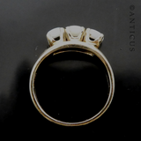 10K Gold and Three Opal Ring.