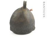 Large Bronze Cow Bell.
