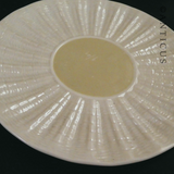 Four Belleek Plates, Black Mark Period.