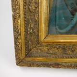 Large Oleograph of Virgin and Child in Gilt Frame.