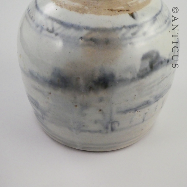 Large Oriental Ginger Jar, Chinese or Korean.