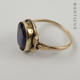 Gold and Amethyst Vintage Ring.