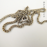 Vintage Silver Scarab Locket and Chain.