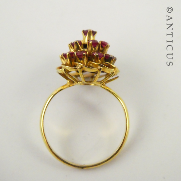 Ruby and Gold Princess Ring.