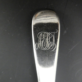 Grapefruit Spoons, Sterling Silver Set of Six, Date 1794.