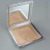 Sterling Silver Powder Compact, 1948.