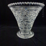 Good Quality Crystal Trumpet Vase, 1930s.